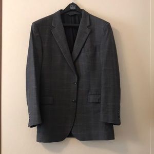 Jos A Bank Mens Gray Sport Coat Size 42L